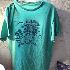 Vintage Green Joshua Tree Graphic T-Shirt